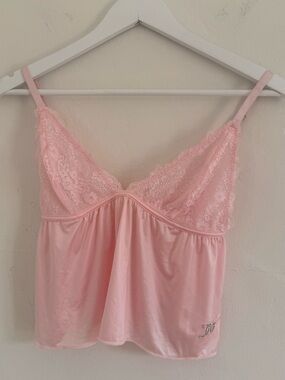 Juicy Couture Soft Pink Lace Camisole